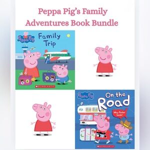 Peppa Pig’s Family Adventure Book Bundle – 2 Paperback Books